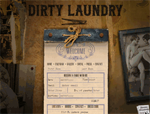 Tablet Screenshot of dirtylaundrybarla.com
